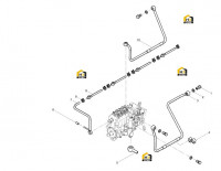 Крепление труб высокого давления