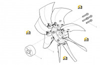 Вентилятор в сборе