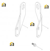 Кронштейн подъема двигателя