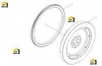 Венец маховика двигателя