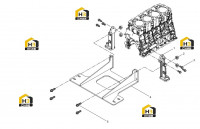Крепление двигателя