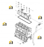 Крышка головки блока цилиндров в сборе