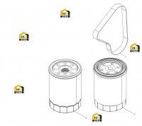 Фильтра и ремень
