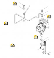 Патрубок масляный турбонагнетателя