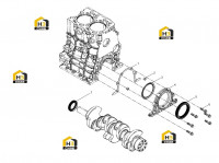 Прокладка задней крышки