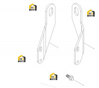 Кронштейн подъема двигателя