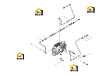 Крепление труб высокого давления