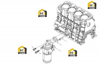 Фильтр масляный в сборе