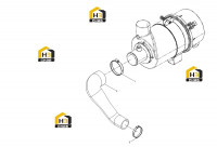 Патрубки воздушные турбокомпрессора