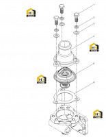 Термостат в сборе