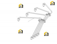 Труба высокого давления в сборе