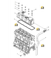 Крышка головки блока цилиндров в сборе
