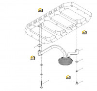 Фильтр для всасывания масла