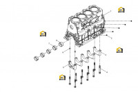 Узел блока цилиндров