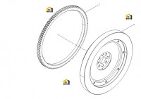 Венец маховика двигателя