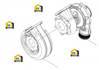 Турбонагнетатель в сборе