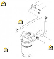 Патрубки масляного радиатора