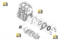 Прокладка задней крышки