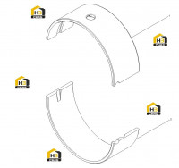 Комплект упорных подшипников