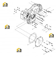 Крышка передняя двигателя