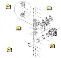 Турбонагнетатель в разборе