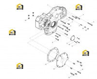 Крепление передней крышки