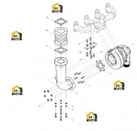 Турбонагнетатель в сборе