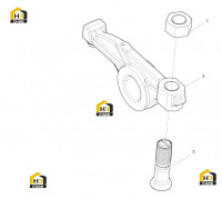 Коромысло клапана