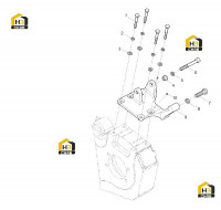 Крепеж генератора