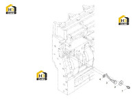 Форсунка масляная охлаждения поршня