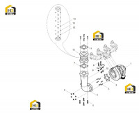 Турбокомпрессор с комплектующими