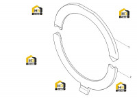 Пластина упорная в сборе