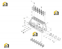 Блок цилиндров в сборе