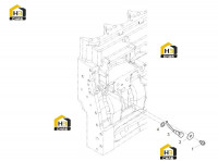 Форсунка масляная охлаждения поршня