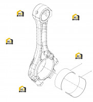 Комплект шатунных подшипников