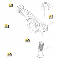 Кронштейн коромысла