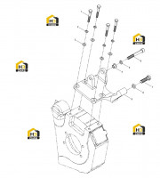 Кронштейн генератора