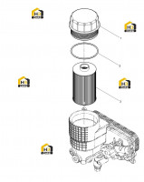 Фильтр масляный в сборе