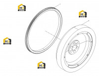 Маховик в сборе