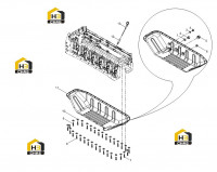 Поддон масляный в сборе