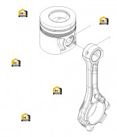 Поршень и шатун (часть 2)