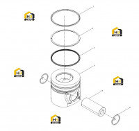 Узел поршневой