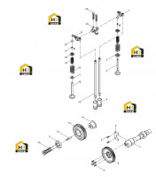Механизм клапанный