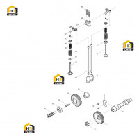 Механизм клапанный