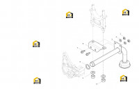 Патрубок маслозаборный с крепежными болтами