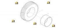 Шестерня промежуточная в сборе