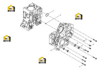 Корпус зубчатого колеса газораспределения