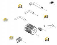 Детали корпуса воздушного фильтра