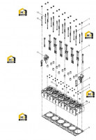 Головка блока цилиндров в сборе