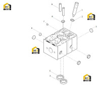 Головка блока, седло клапана впускного и выпускного